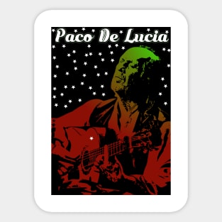 Paco De Lucia Sticker